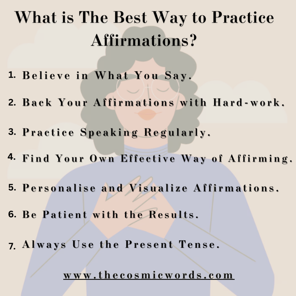 positive affirmations for women