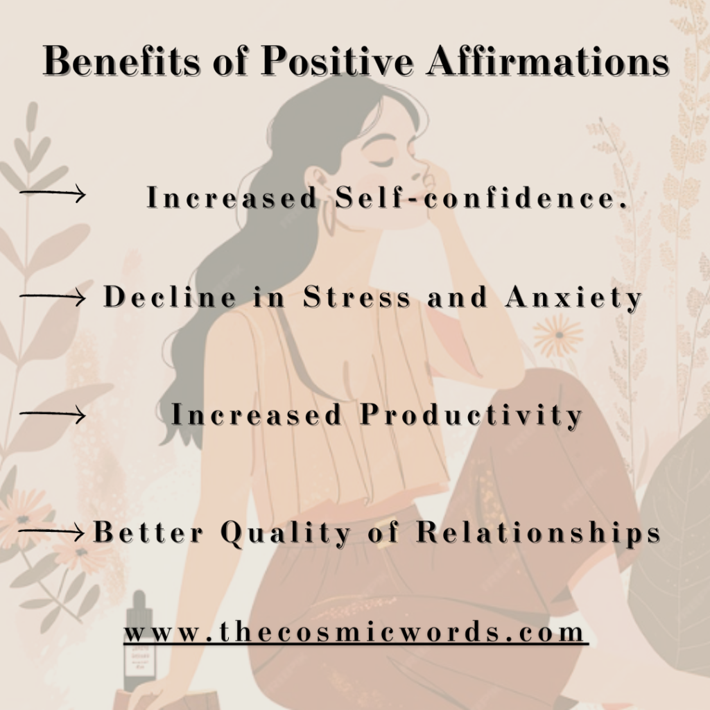 benefits of positive affirmations for women